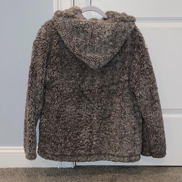 Hippie Love Sherpa zip up hoodie - Picture 2 of 4